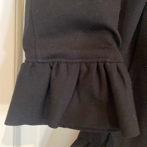 INC Ruffled Black Jacket - Picture 6 of 9